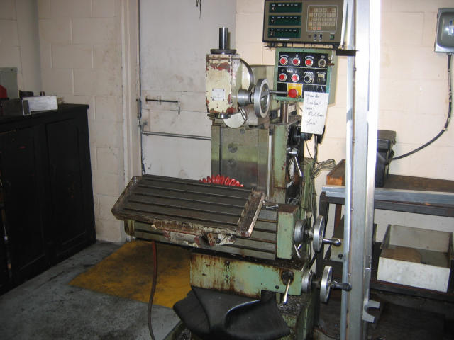 Tos Tool Room Mill, Machine ID: 5075